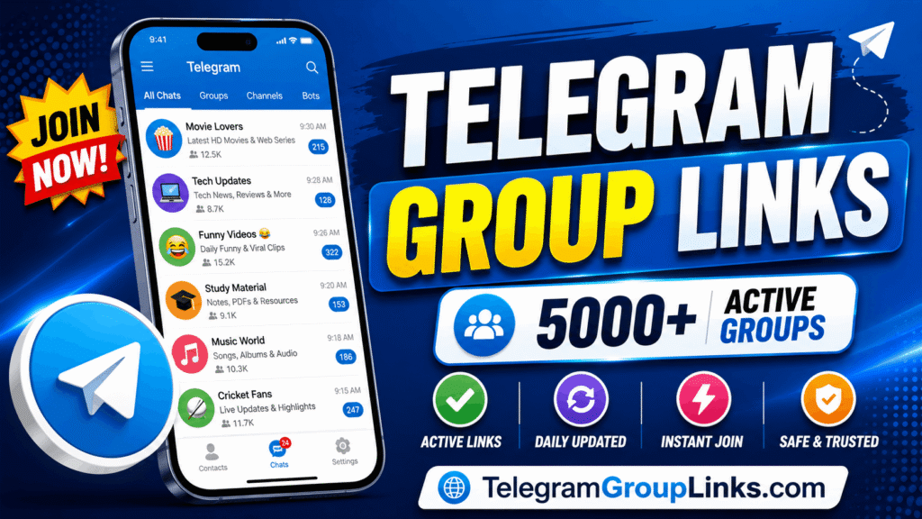 Discover 20,000+ Active Telegram Groups & Channels | Updated Daily