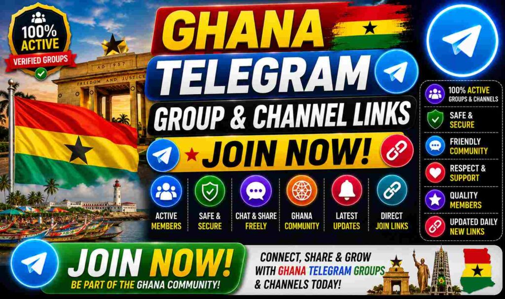 Ghana Telegram Group & Channel Links - Join Now