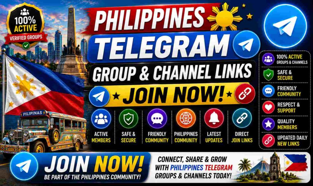 Philippines Telegram Group and Channel Links Join