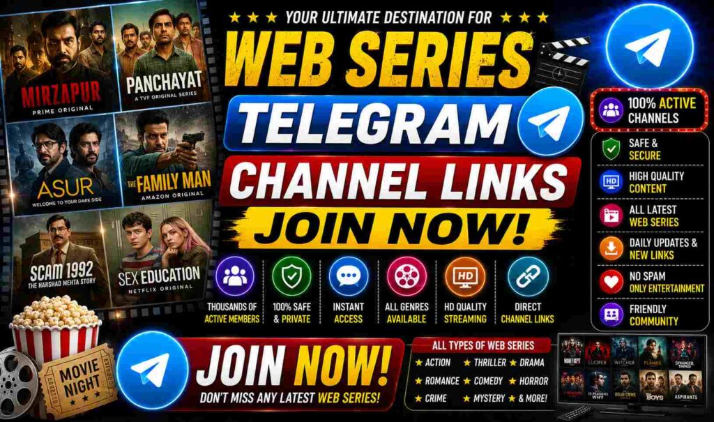 Web Series Telegram Channel Links Join