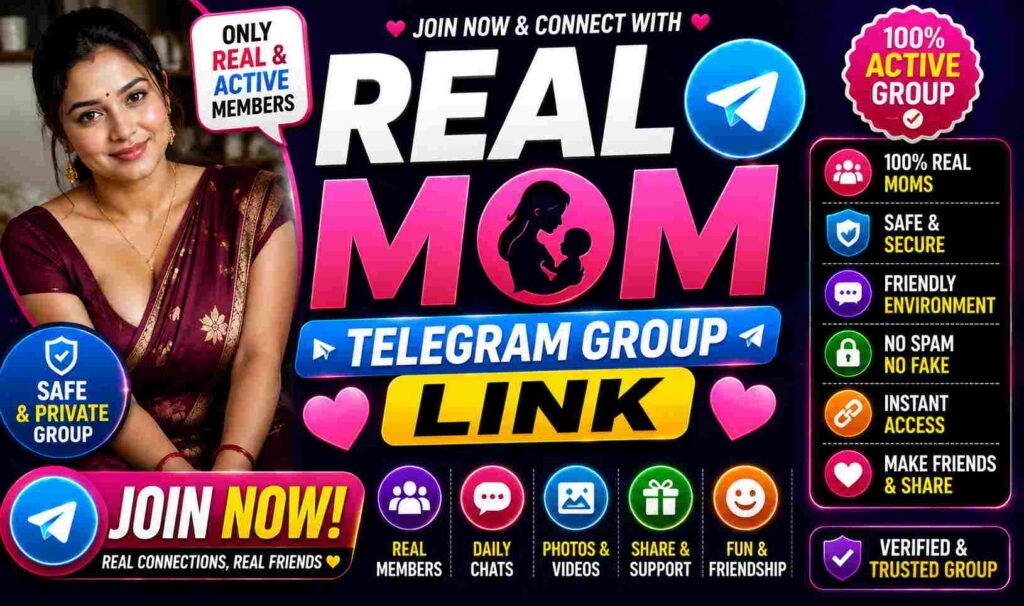 Real Mom Telegram Group Link