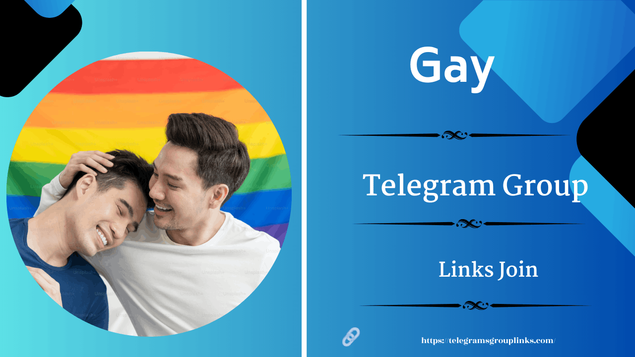 Gay Telegram Group Links - Join Now