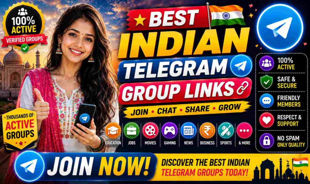 Best Indian Telegram Group Links